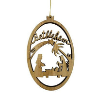 Olive Wood Christmas Ornament